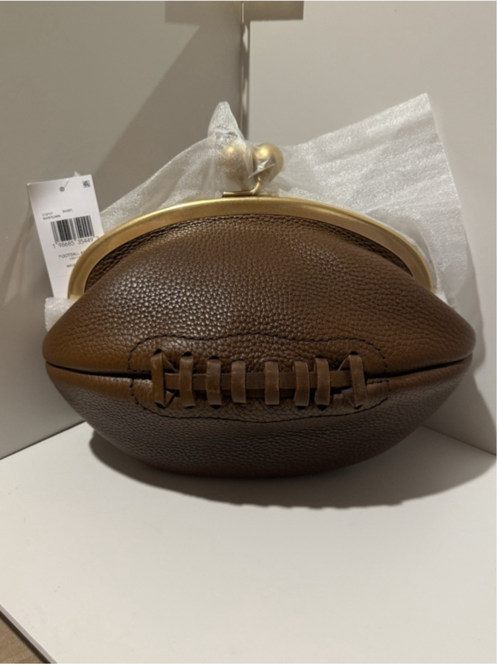 NEW Coach Football Kisslock Frame Bag CGP27 NWT IN HAND Ready to Ship - Picture 3 of 13